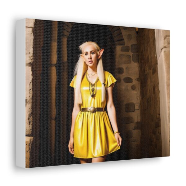 Discover the Enchantment: Mystical Female Elf Canvas