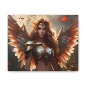 ✨ Fierce Allure – The Sexy Warrior Sprite Canvas Odyssey ✨
