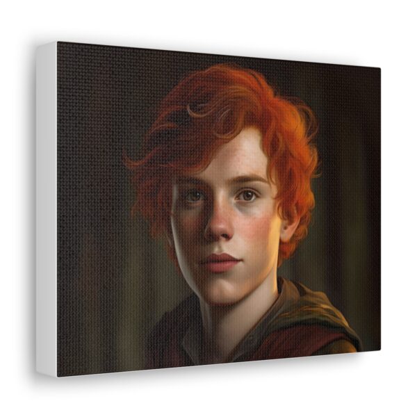 Coming of Age: Teenage Elf—A Captivating Glimpse into Elven Adolescence Captured on Canvas