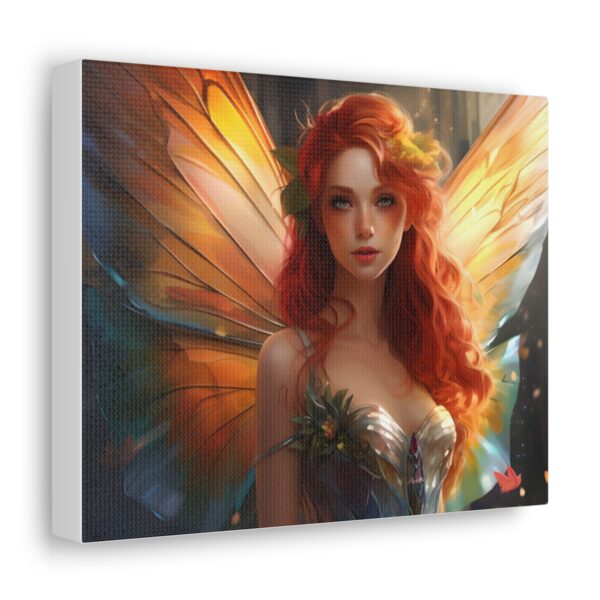 ✨ Crimson Enchantment – The Redheaded Fairy Canvas Art Experience ✨