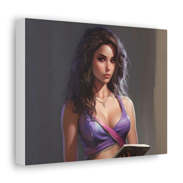 ✨ Ethereal Allure – The Sexy Half-Elf Canvas Art Odyssey ✨