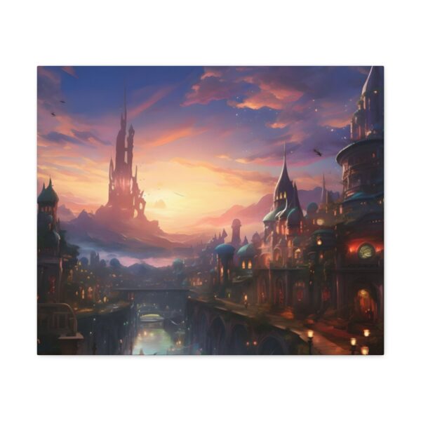✨ Dawn’s Enchantress – Senaliesse at Sunrise, A Canvas Epiphany ✨