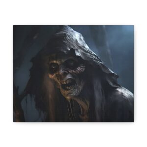 Explore the Fey Realm with the Night Hag Digital Wall Canvas Art – A Mystical Masterpiece for Your Space